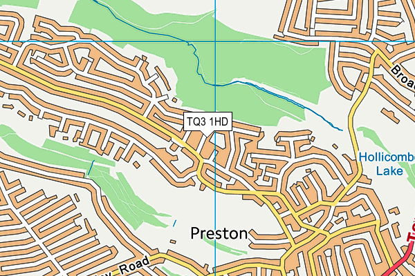 TQ3 1HD map - OS VectorMap District (Ordnance Survey) TQ3 1HD map - OS VectorMap District (Ordnance Survey)