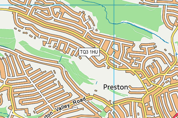 TQ3 1HU map - OS VectorMap District (Ordnance Survey) TQ3 1HU map - OS VectorMap District (Ordnance Survey)