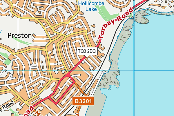 TQ3 2DQ map - OS VectorMap District (Ordnance Survey) TQ3 2DQ map - OS VectorMap District (Ordnance Survey)