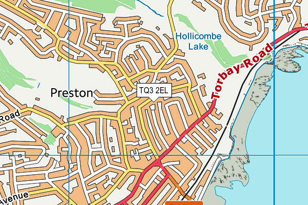 TQ3 2EL map - OS VectorMap District (Ordnance Survey) TQ3 2EL map - OS VectorMap District (Ordnance Survey)