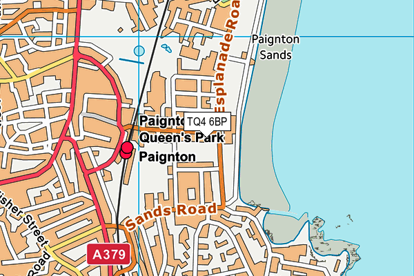 TQ4 6BP map - OS VectorMap District (Ordnance Survey) TQ4 6BP map - OS VectorMap District (Ordnance Survey)