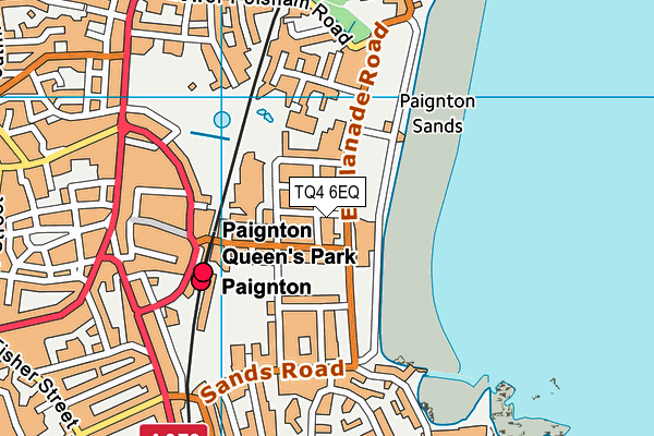 TQ4 6EQ map - OS VectorMap District (Ordnance Survey) TQ4 6EQ map - OS VectorMap District (Ordnance Survey)