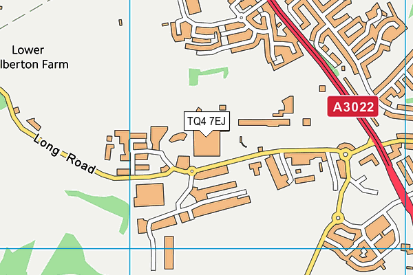 TQ4 7EJ map - OS VectorMap District (Ordnance Survey) TQ4 7EJ map - OS VectorMap District (Ordnance Survey)