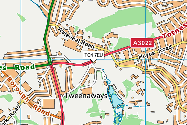 TQ4 7EU map - OS VectorMap District (Ordnance Survey) TQ4 7EU map - OS VectorMap District (Ordnance Survey)