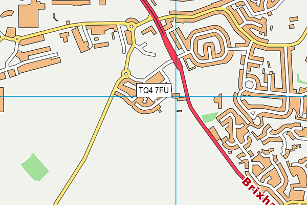 TQ4 7FU map - OS VectorMap District (Ordnance Survey) TQ4 7FU map - OS VectorMap District (Ordnance Survey)