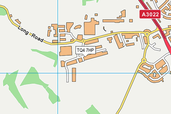 TQ4 7HP map - OS VectorMap District (Ordnance Survey) TQ4 7HP map - OS VectorMap District (Ordnance Survey)