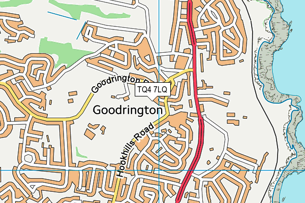 TQ4 7LQ map - OS VectorMap District (Ordnance Survey)