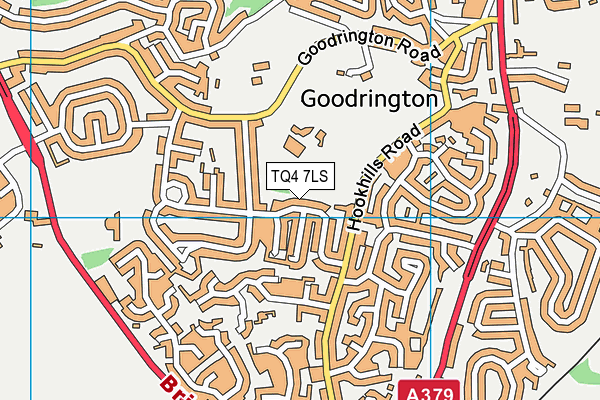 TQ4 7LS map - OS VectorMap District (Ordnance Survey) TQ4 7LS map - OS VectorMap District (Ordnance Survey)