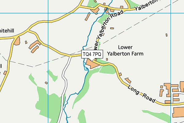TQ4 7PQ map - OS VectorMap District (Ordnance Survey)