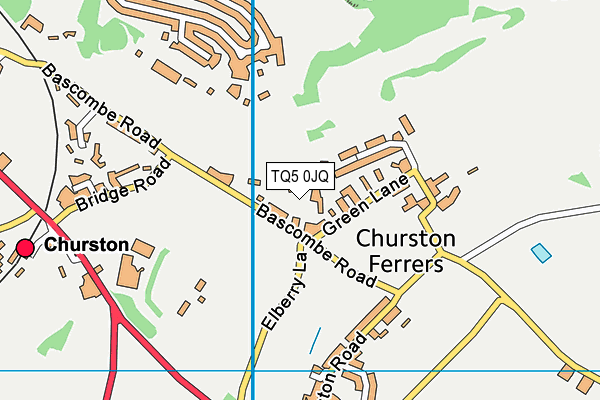TQ5 0JQ map - OS VectorMap District (Ordnance Survey)
