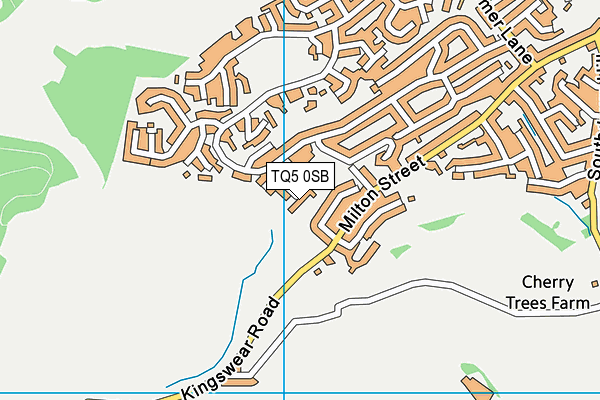 TQ5 0SB map - OS VectorMap District (Ordnance Survey) TQ5 0SB map - OS VectorMap District (Ordnance Survey)