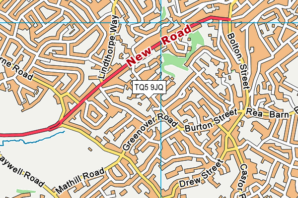 TQ5 9JQ map - OS VectorMap District (Ordnance Survey)