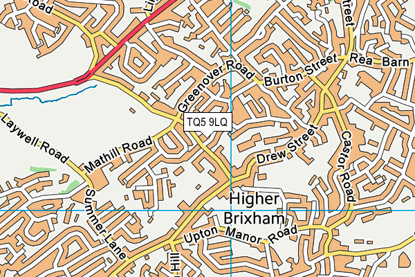 TQ5 9LQ map - OS VectorMap District (Ordnance Survey)