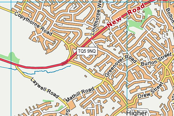 TQ5 9NQ map - OS VectorMap District (Ordnance Survey)