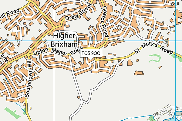 TQ5 9QQ map - OS VectorMap District (Ordnance Survey)