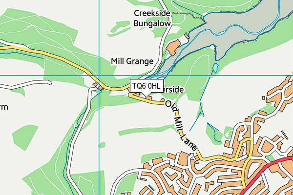 TQ6 0HL map - OS VectorMap District (Ordnance Survey) TQ6 0HL map - OS VectorMap District (Ordnance Survey)