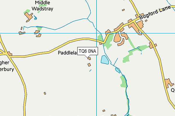 TQ6 0NA map - OS VectorMap District (Ordnance Survey) TQ6 0NA map - OS VectorMap District (Ordnance Survey)