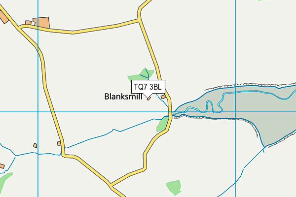 TQ7 3BL map - OS VectorMap District (Ordnance Survey) TQ7 3BL map - OS VectorMap District (Ordnance Survey)