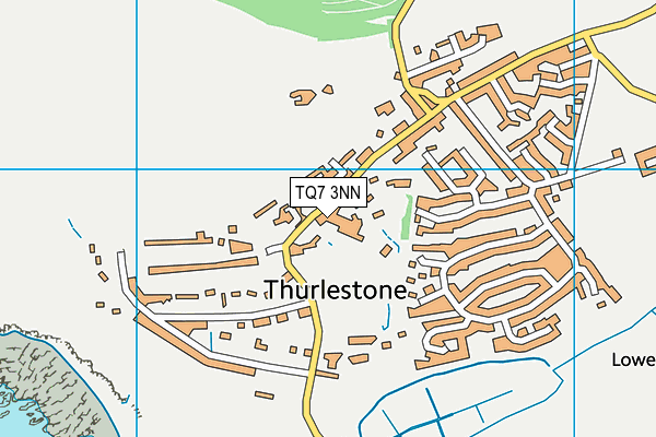 TQ7 3NN map - OS VectorMap District (Ordnance Survey) TQ7 3NN map - OS VectorMap District (Ordnance Survey)