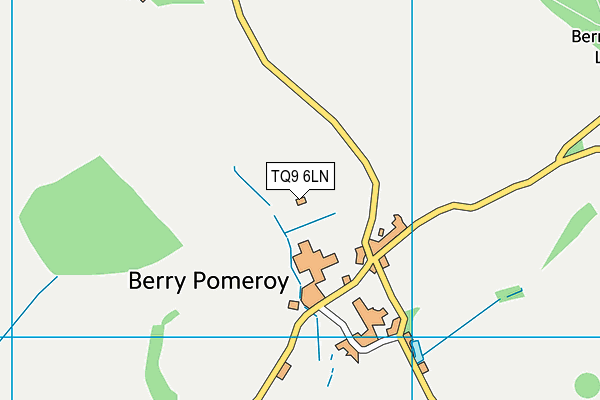 TQ9 6LN map - OS VectorMap District (Ordnance Survey) TQ9 6LN map - OS VectorMap District (Ordnance Survey)
