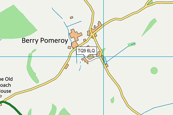 TQ9 6LQ map - OS VectorMap District (Ordnance Survey) TQ9 6LQ map - OS VectorMap District (Ordnance Survey)