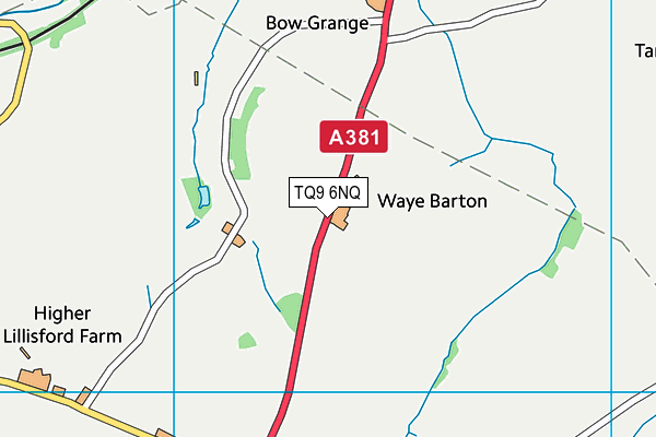 TQ9 6NQ map - OS VectorMap District (Ordnance Survey)
