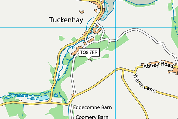 TQ9 7ER map - OS VectorMap District (Ordnance Survey) TQ9 7ER map - OS VectorMap District (Ordnance Survey)