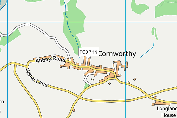 TQ9 7HN map - OS VectorMap District (Ordnance Survey) TQ9 7HN map - OS VectorMap District (Ordnance Survey)