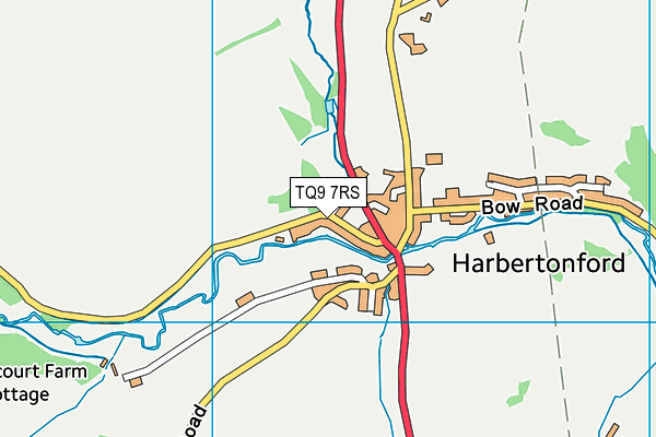 TQ9 7RS map - OS VectorMap District (Ordnance Survey) TQ9 7RS map - OS VectorMap District (Ordnance Survey)