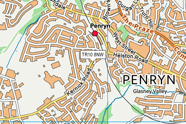 TR10 8NW map - OS VectorMap District (Ordnance Survey) TR10 8NW map - OS VectorMap District (Ordnance Survey)