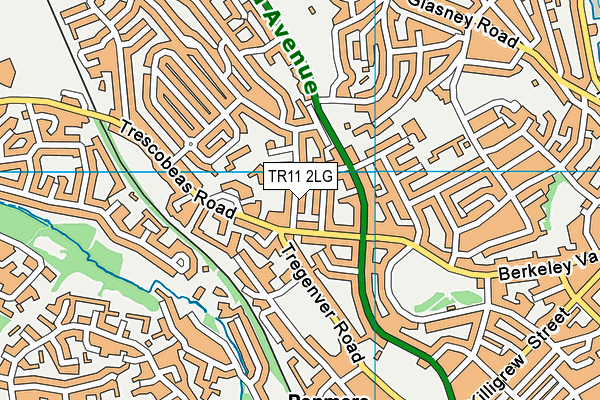 TR11 2LG map - OS VectorMap District (Ordnance Survey) TR11 2LG map - OS VectorMap District (Ordnance Survey)