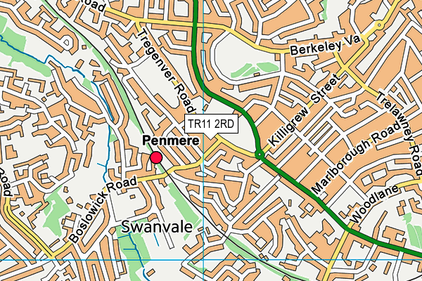 TR11 2RD map - OS VectorMap District (Ordnance Survey) TR11 2RD map - OS VectorMap District (Ordnance Survey)