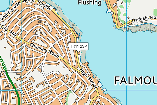 TR11 2SP map - OS VectorMap District (Ordnance Survey) TR11 2SP map - OS VectorMap District (Ordnance Survey)