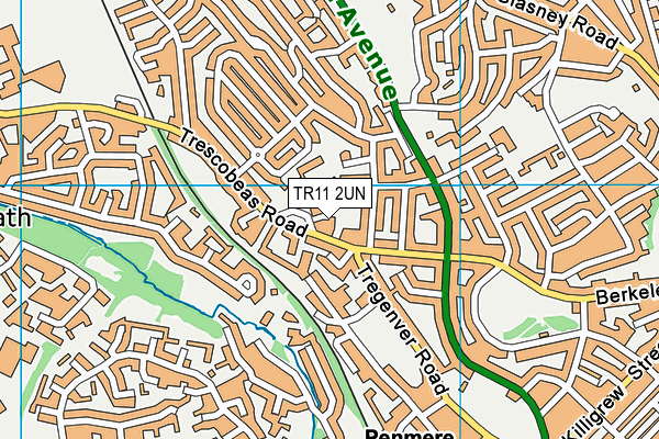TR11 2UN map - OS VectorMap District (Ordnance Survey) TR11 2UN map - OS VectorMap District (Ordnance Survey)