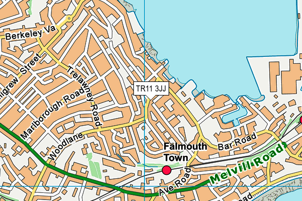 TR11 3JJ map - OS VectorMap District (Ordnance Survey) TR11 3JJ map - OS VectorMap District (Ordnance Survey)