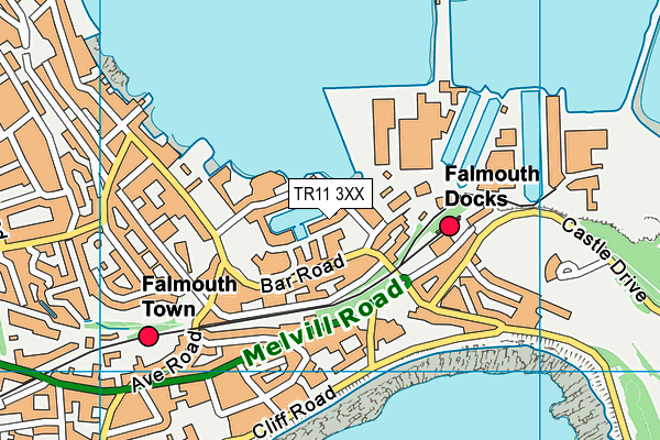 TR11 3XX map - OS VectorMap District (Ordnance Survey) TR11 3XX map - OS VectorMap District (Ordnance Survey)