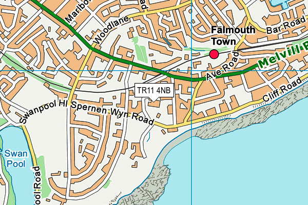 TR11 4NB map - OS VectorMap District (Ordnance Survey) TR11 4NB map - OS VectorMap District (Ordnance Survey)