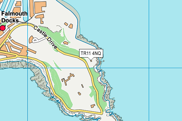 TR11 4NQ map - OS VectorMap District (Ordnance Survey) TR11 4NQ map - OS VectorMap District (Ordnance Survey)