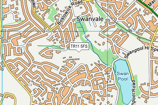 TR11 5FS map - OS VectorMap District (Ordnance Survey) TR11 5FS map - OS VectorMap District (Ordnance Survey)