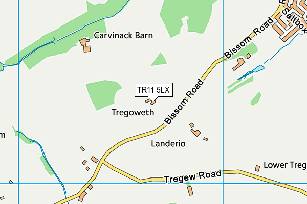 TR11 5LX map - OS VectorMap District (Ordnance Survey) TR11 5LX map - OS VectorMap District (Ordnance Survey)