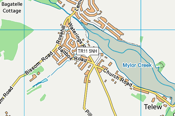 TR11 5NH map - OS VectorMap District (Ordnance Survey) TR11 5NH map - OS VectorMap District (Ordnance Survey)
