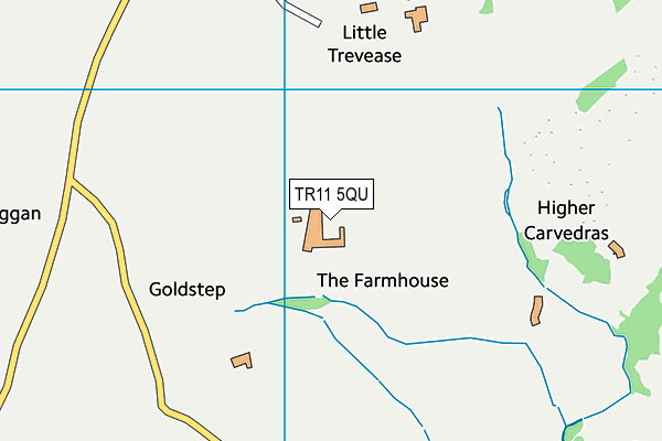 TR11 5QU map - OS VectorMap District (Ordnance Survey) TR11 5QU map - OS VectorMap District (Ordnance Survey)