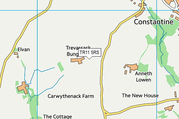 TR11 5RS map - OS VectorMap District (Ordnance Survey) TR11 5RS map - OS VectorMap District (Ordnance Survey)