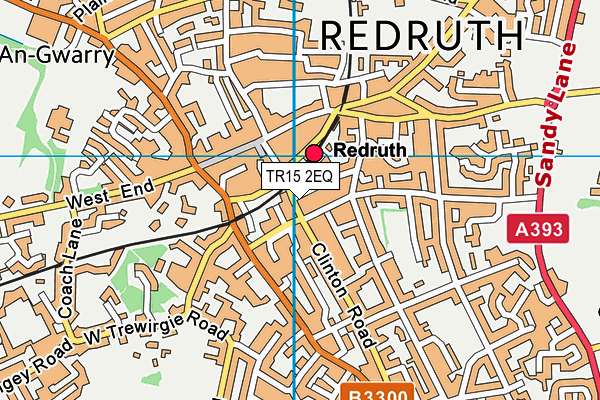 TR15 2EQ map - OS VectorMap District (Ordnance Survey) TR15 2EQ map - OS VectorMap District (Ordnance Survey)