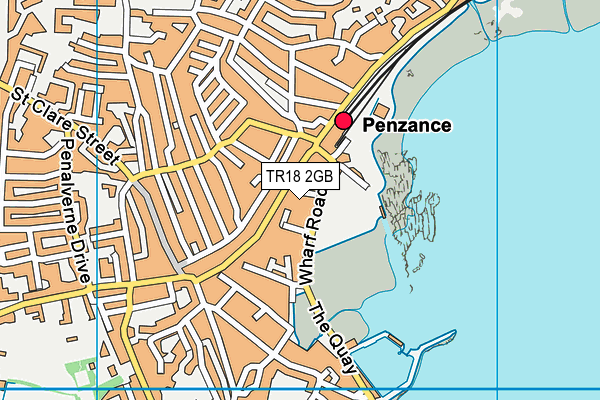 TR18 2GB map - OS VectorMap District (Ordnance Survey) TR18 2GB map - OS VectorMap District (Ordnance Survey)