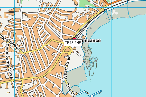 TR18 2NF map - OS VectorMap District (Ordnance Survey) TR18 2NF map - OS VectorMap District (Ordnance Survey)