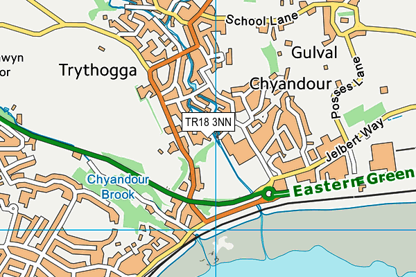 TR18 3NN map - OS VectorMap District (Ordnance Survey) TR18 3NN map - OS VectorMap District (Ordnance Survey)