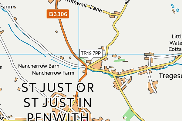 TR19 7PP map - OS VectorMap District (Ordnance Survey) TR19 7PP map - OS VectorMap District (Ordnance Survey)