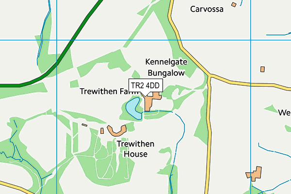 TR2 4DD map - OS VectorMap District (Ordnance Survey) TR2 4DD map - OS VectorMap District (Ordnance Survey)