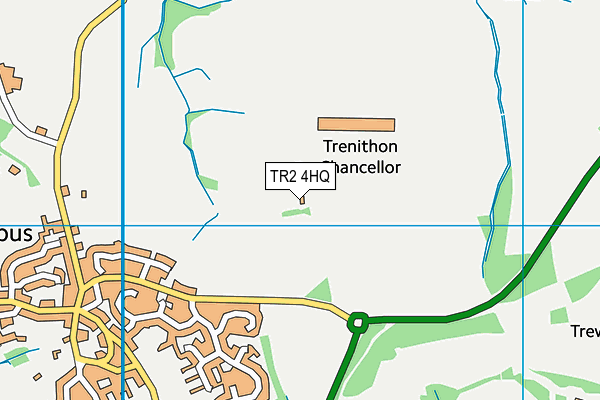 TR2 4HQ map - OS VectorMap District (Ordnance Survey) TR2 4HQ map - OS VectorMap District (Ordnance Survey)